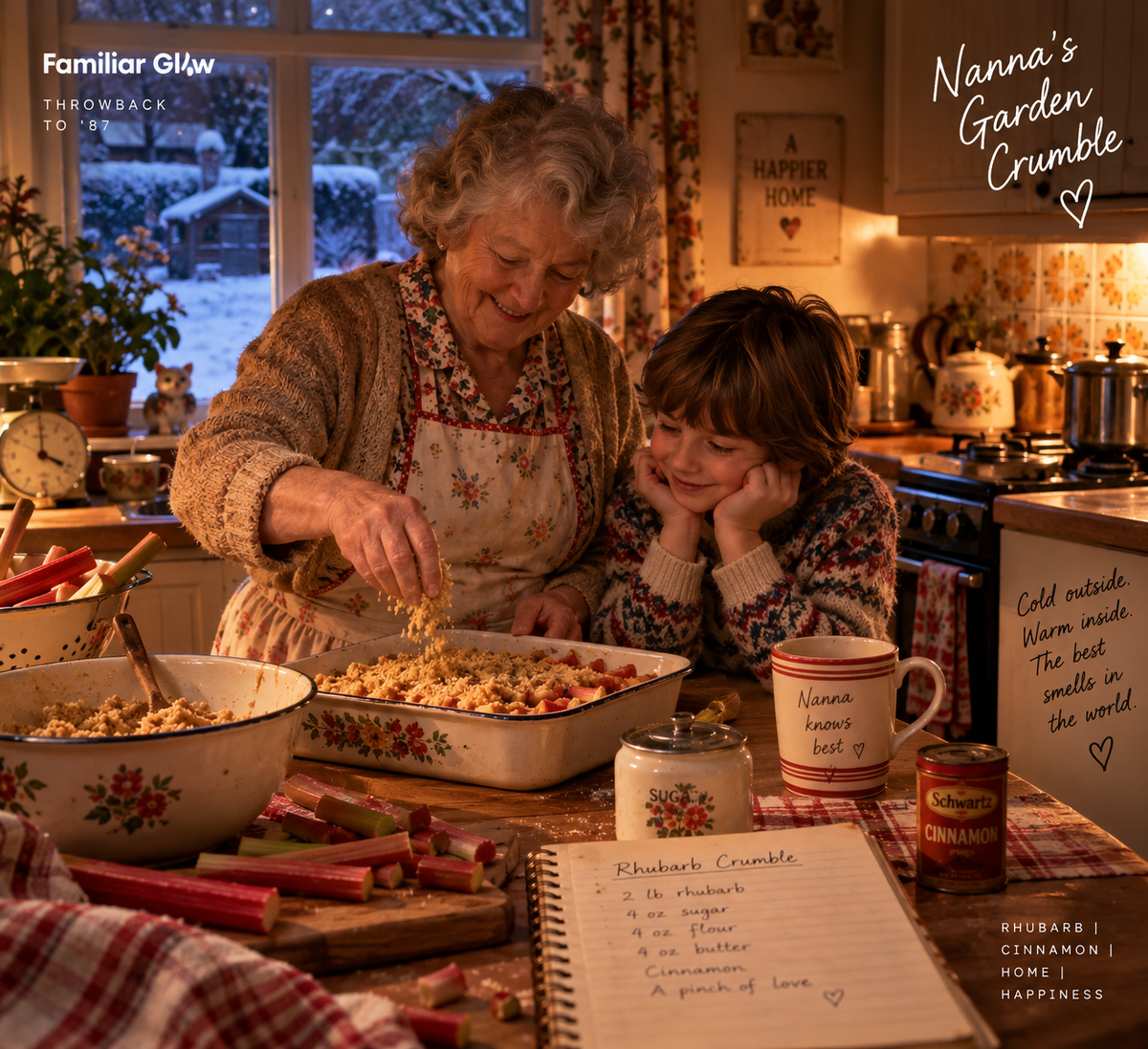 Nanna's Garden Crumble
