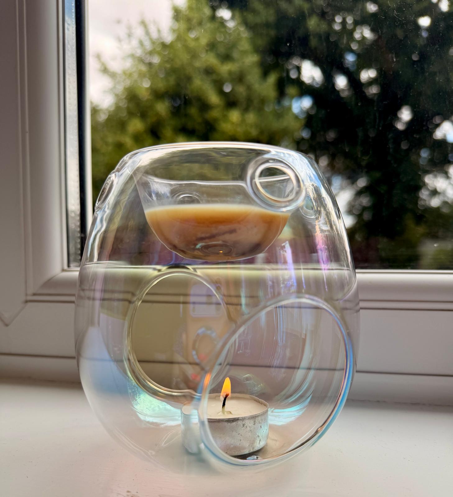 Pearl Glass Wax Melt Burner
